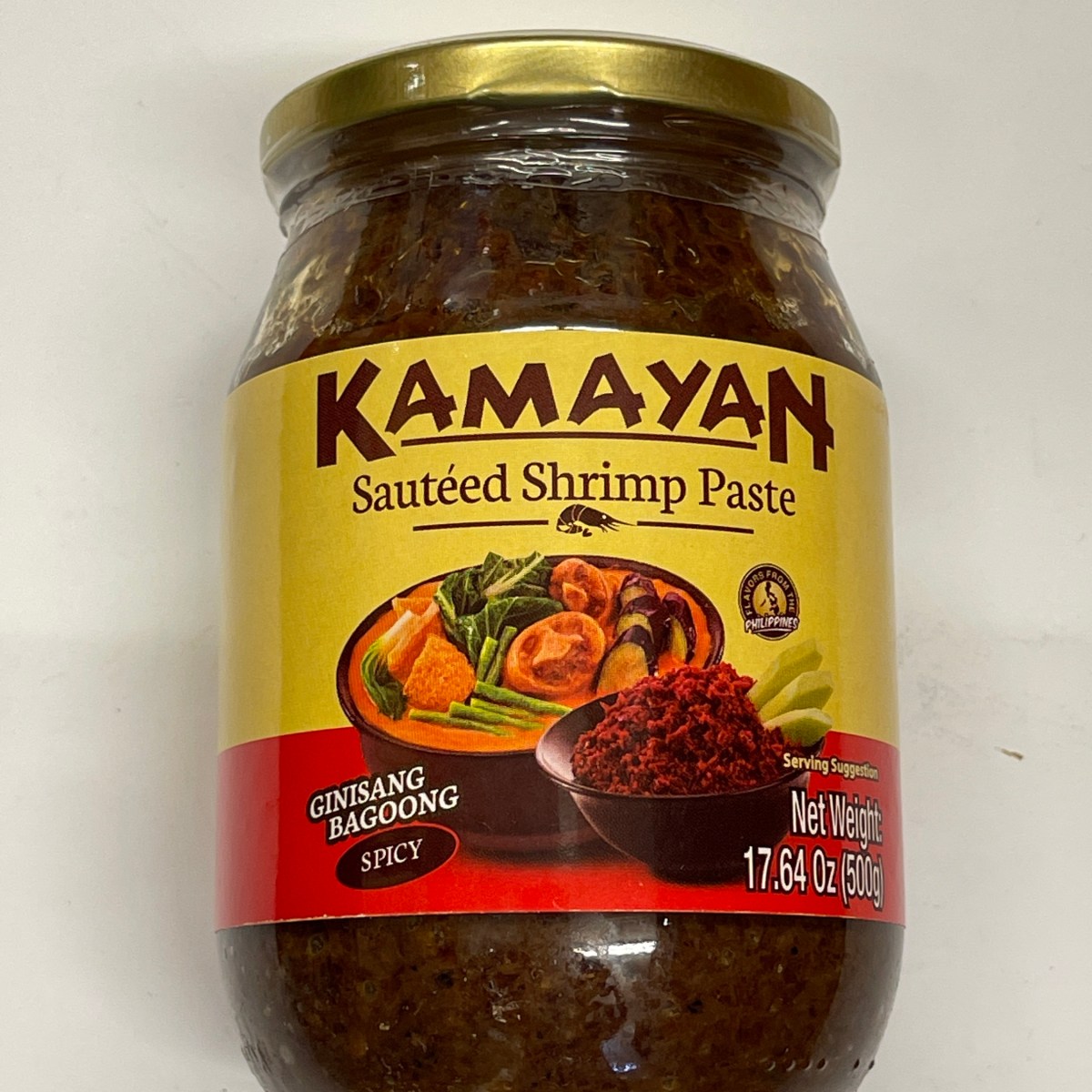 Kamayan Sauteed Shrimp Paste - Ginisang Bagoong Spicy 17oz