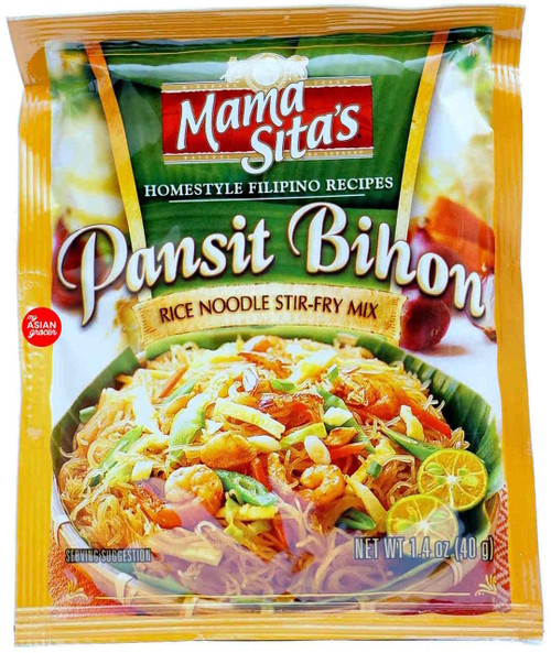 Mama Sitas Stir-Fry Mix, Pansit Bihon, Rice Noodle