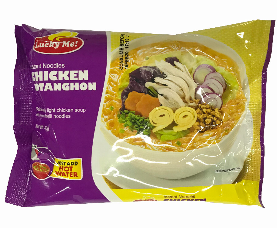 Lucky Me! Instant Noodles Chicken Sotanghon 40g