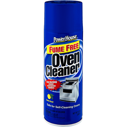 PowerHouse Oven Cleaner, Fume Free, Lemon Scent 12 Oz
