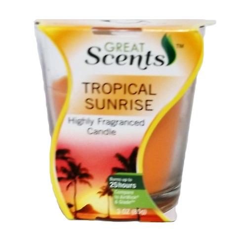 Great Scents Tropical Sunrise Candle