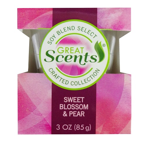Great Scents Candle Sweet Blossom & Pear