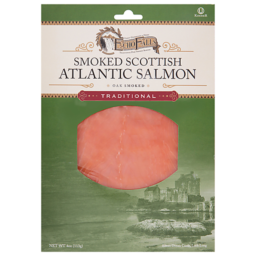 Echo Falls Traditional Smoked Scottish Salmon 4 Oz