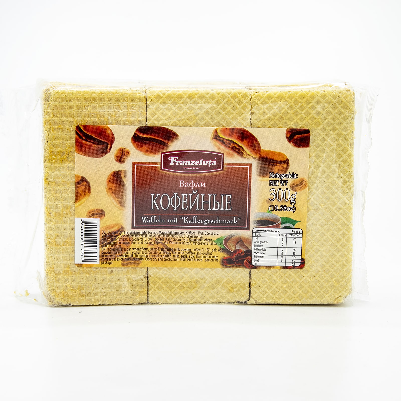 Franzeluta 10.58oz Kofenie Waffles