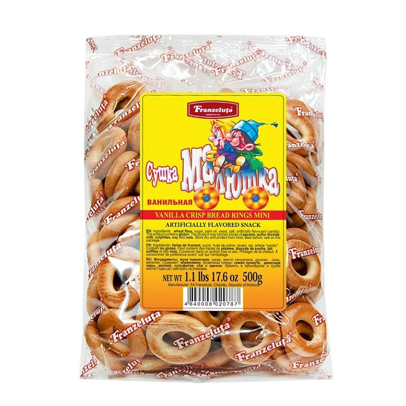 Franzeluta Vanilla Crisp Bread Rings Mini