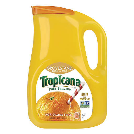 Tropicana Pure Premium Juice - Orange Lots Of Pulp 89.00 Fl Oz