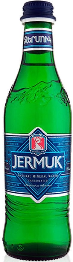 Jermuk Вода Минеральная, Газированная, В Стекле, 330 Мл