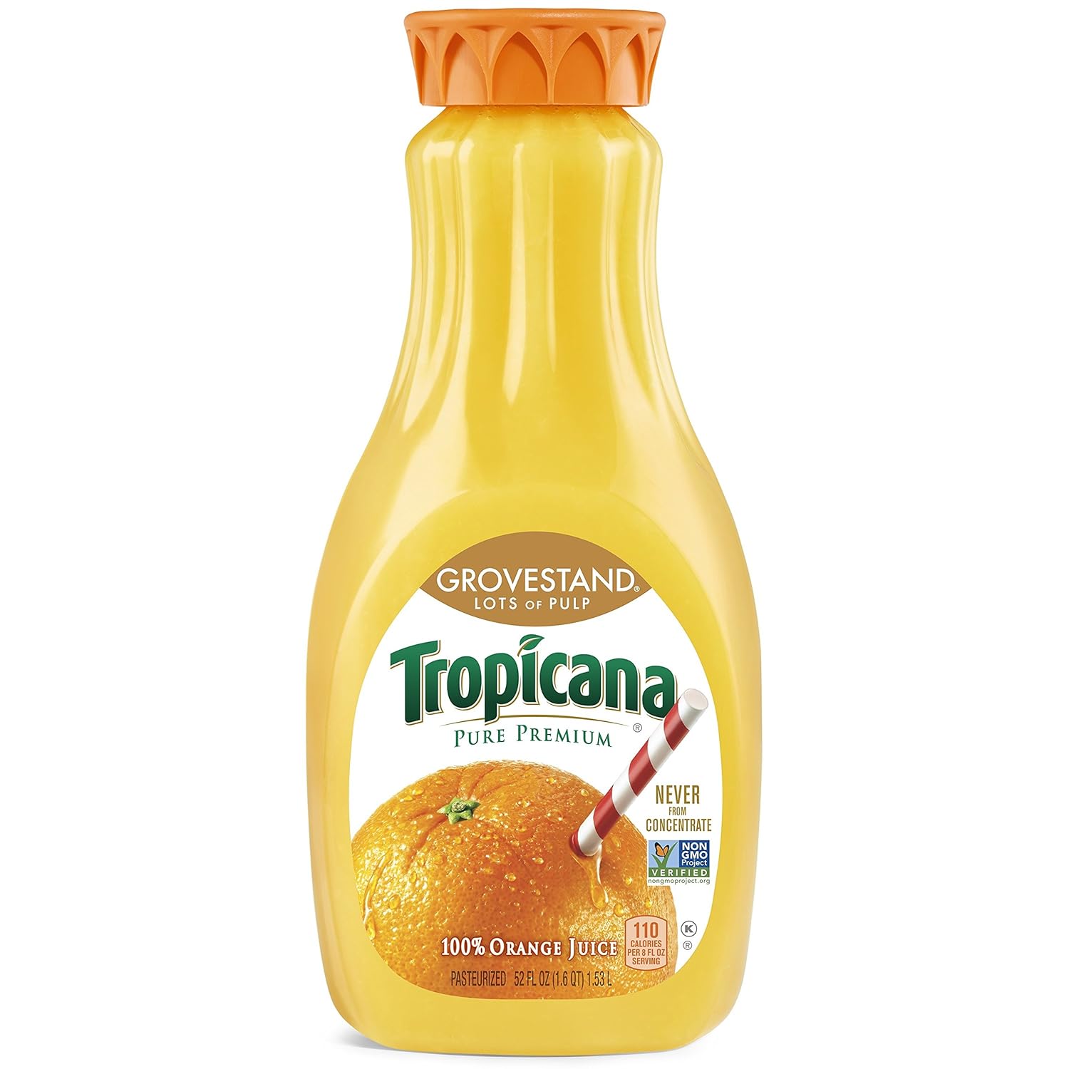 Tropicana Pure Premium Grovestand Orange Juice Lots Of Pulp
