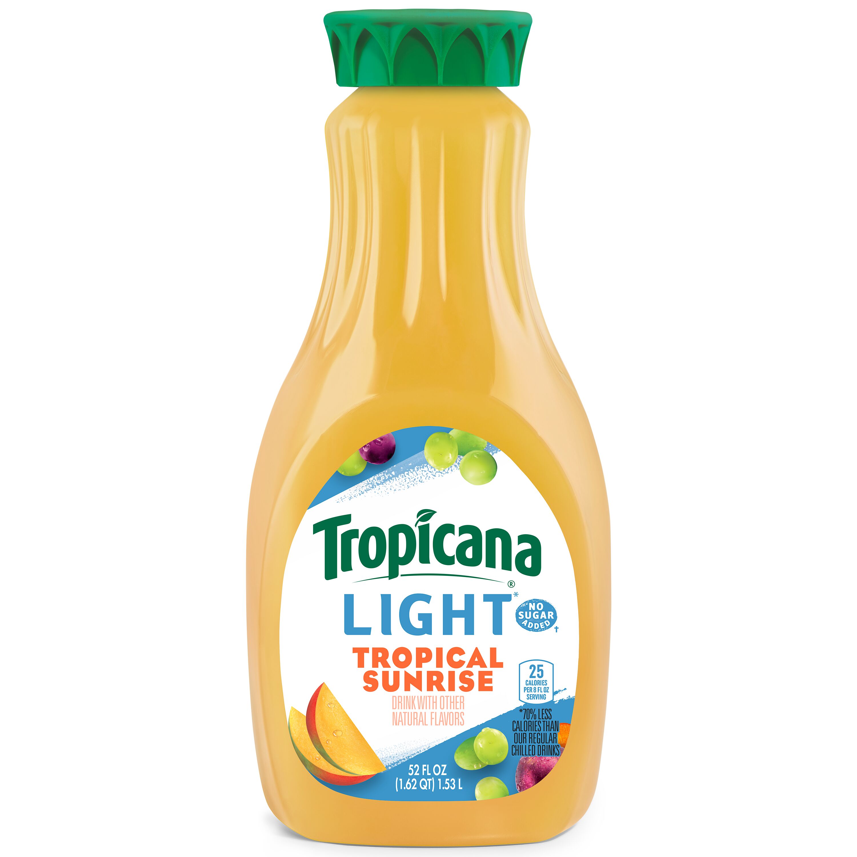 Tropicana Light Drink Tropical Sunrise 52 Fl Oz Bottle