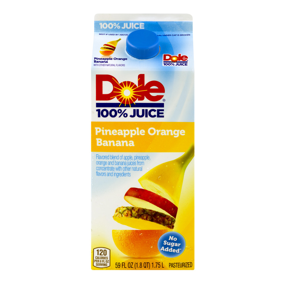 Dole Pineapple Orange Banana Juice - 59 Fl Oz