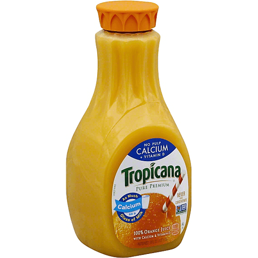 Tropicana Pure Premium Calcium & Vitamin D No Pulp Orange Juice 59OZ