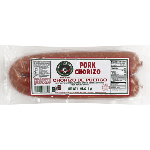 Reynaldo's Pork Chorizo 11 Oz. Pack