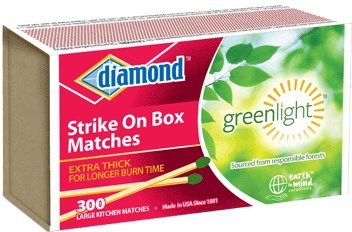 Diamond Greenlight Strike On Box Matches