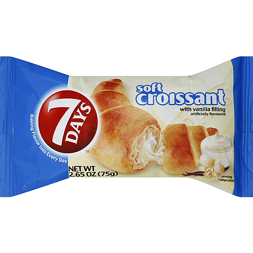 7Days 7 Days Croissant Soft With Vanilla Filling
