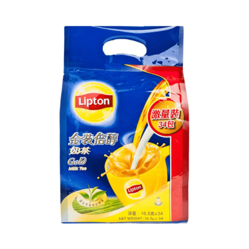Lipton Gold Instant 3 In 1 Milk Tea ( 34 Sticks / Pack ) X