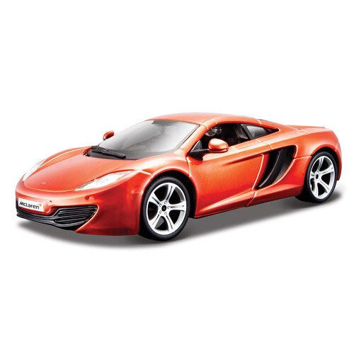 Bburago Mclaren MP4 12C Metallic Orange 1/24 Diecast Car Model