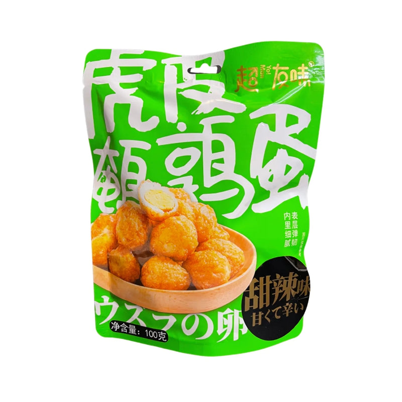 超友味 虎皮鹌鹑蛋 甜辣味 100g