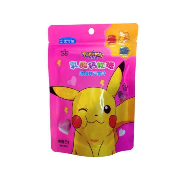Gomitas De Sabores Mixtos Pikachu Rosa 75gr