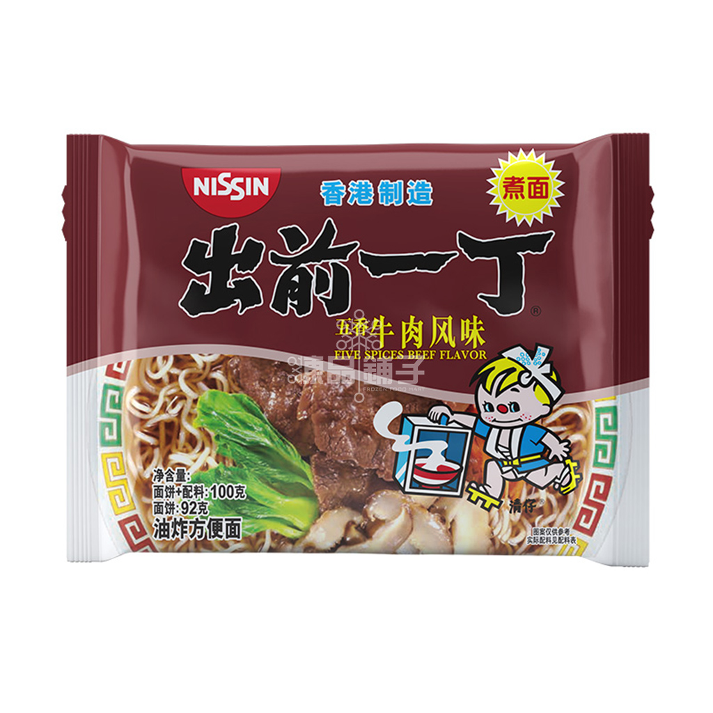 Nissin Instant Noodle Five Spice Beef 100g