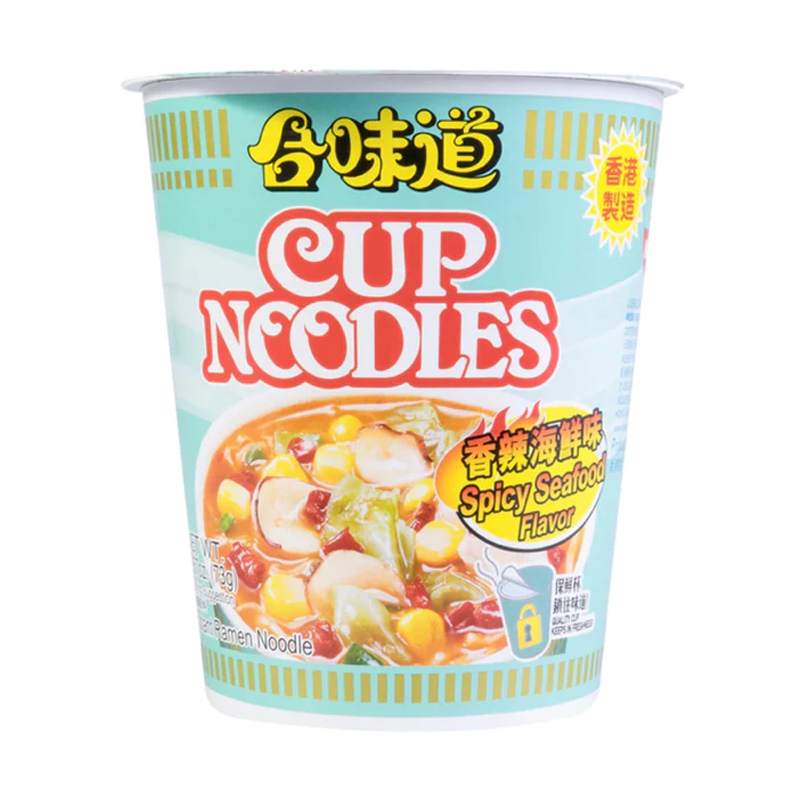 Chinese - Noodles & Rice Nissin Cup Seafood Spicy 75g