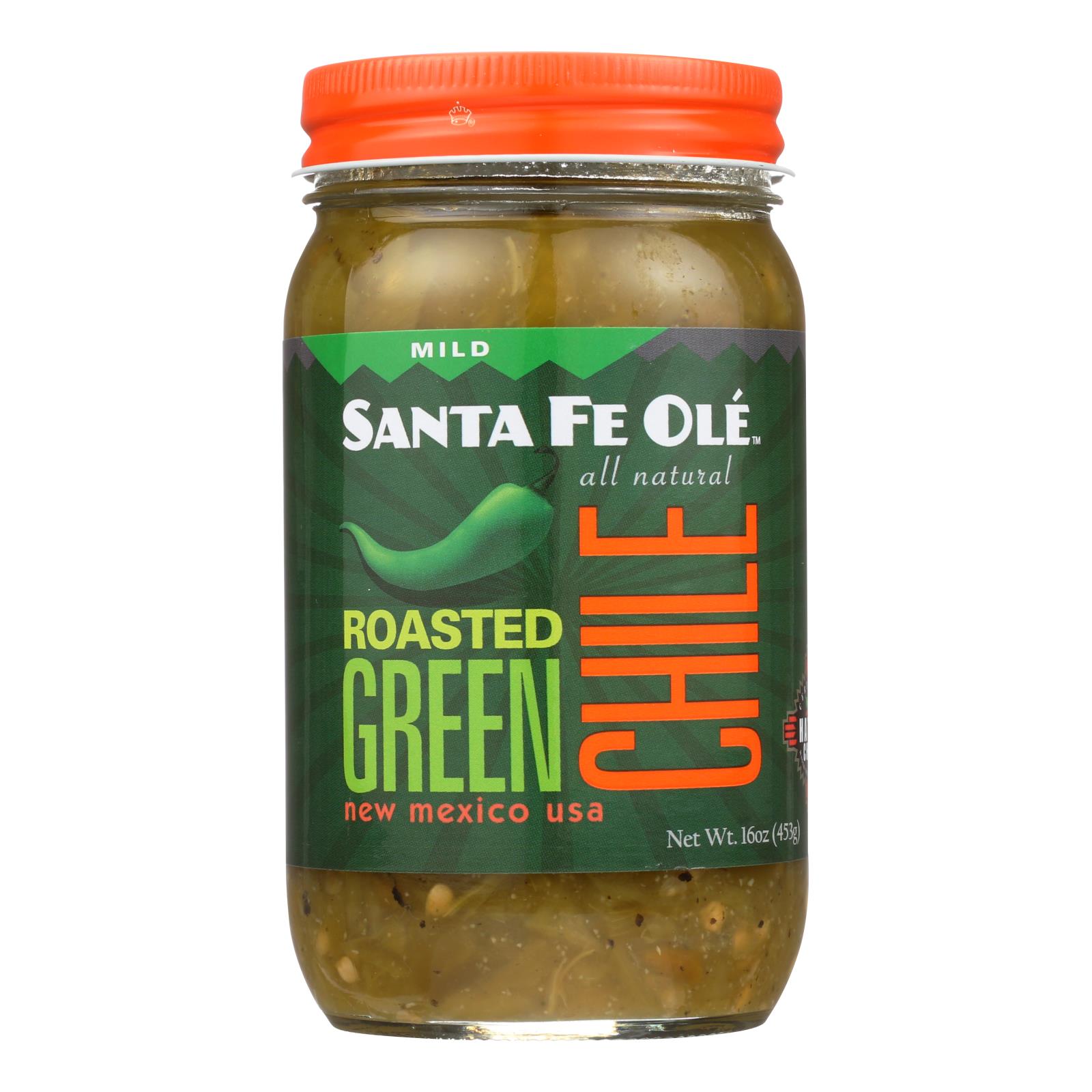 Sante Fe Ole Chile, Mild, Roasted Green