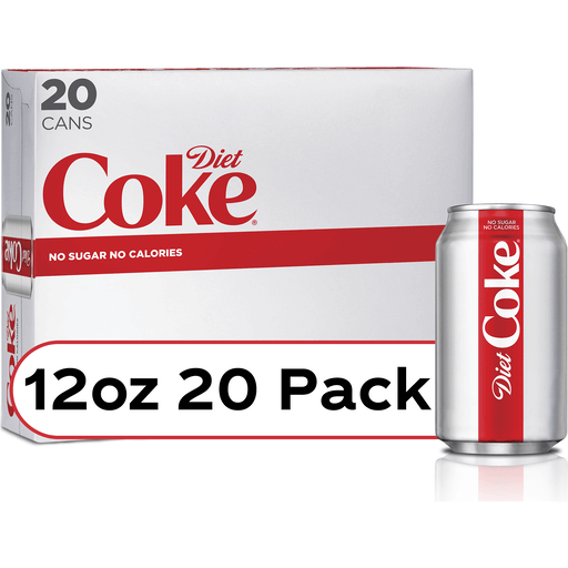 Diet Coke Soda Soft Drink, 12 Fl Oz