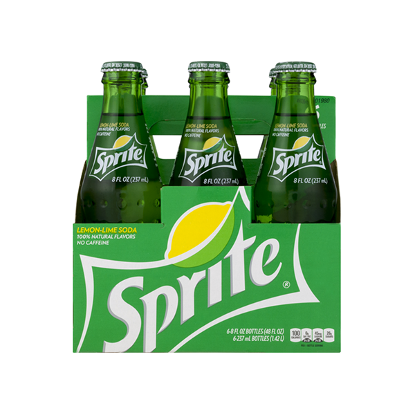 Sprite Lemon Lime Soda - 6 Pack Bottles 48.00 Fl Oz