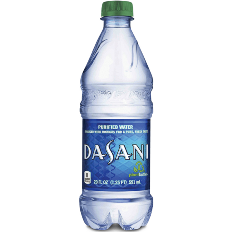 Dasani Purified Water Bottles Enhanced With Minerals, 16.9 Fl Oz