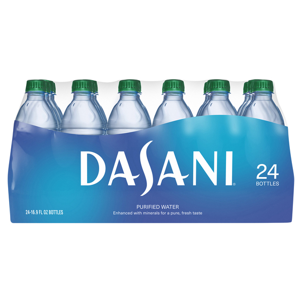 Dasani Purified Water - 24pk/16.9 Fl Oz Bottles