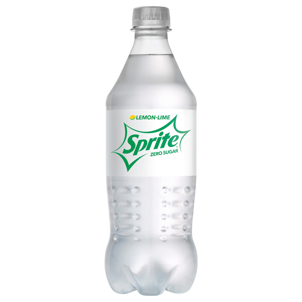 Sprite Zero Sugar Lemon Lime Soda Pop 20 Fl Oz Bottle