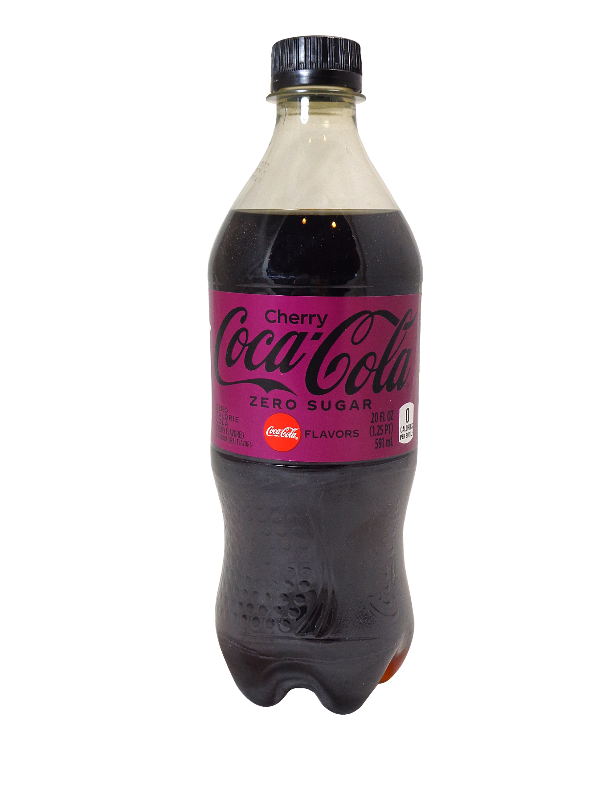 Coca-Cola Zero Cherry - 20 Fl Oz Bottle