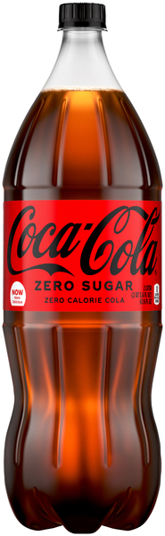 Coca-Cola Zero Sugar Bottle, 2 Liters