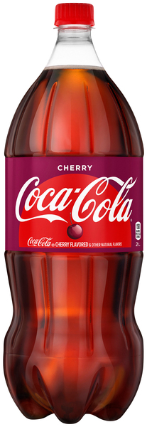 Coca-Cola Cherry Soda Pop 2 Liter Bottle