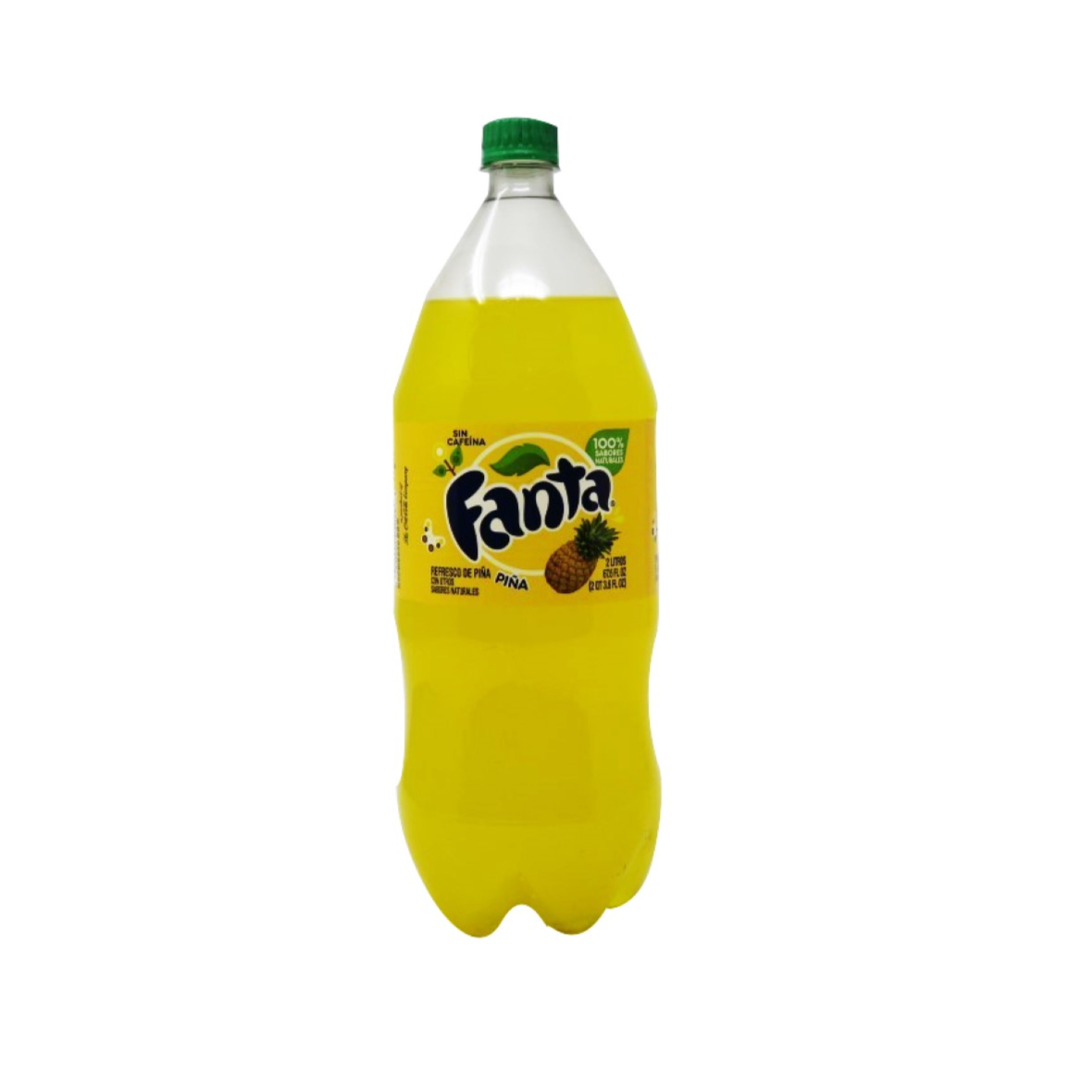 Fanta Pineapple Soda Bottle, 2 Liters