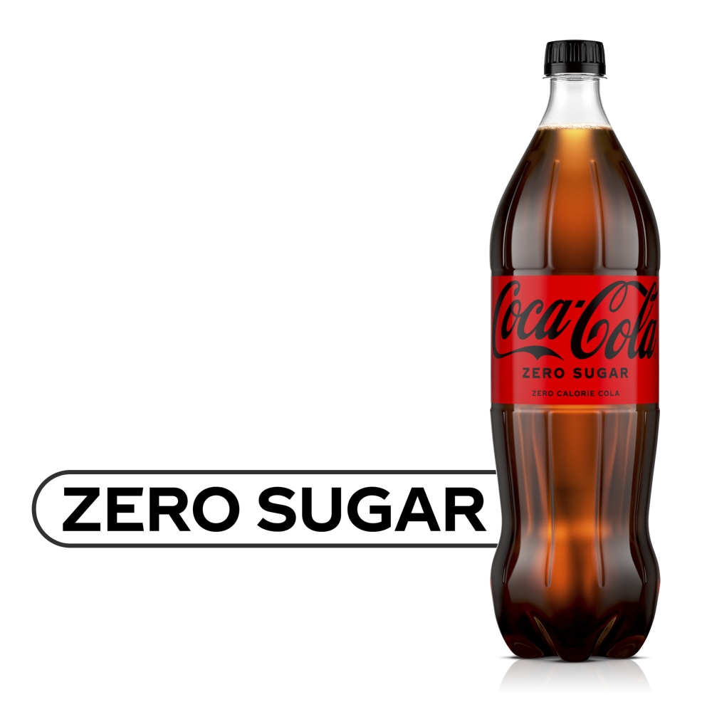 Coca-Cola Zero Sugar Bottle, 1.25 Liters