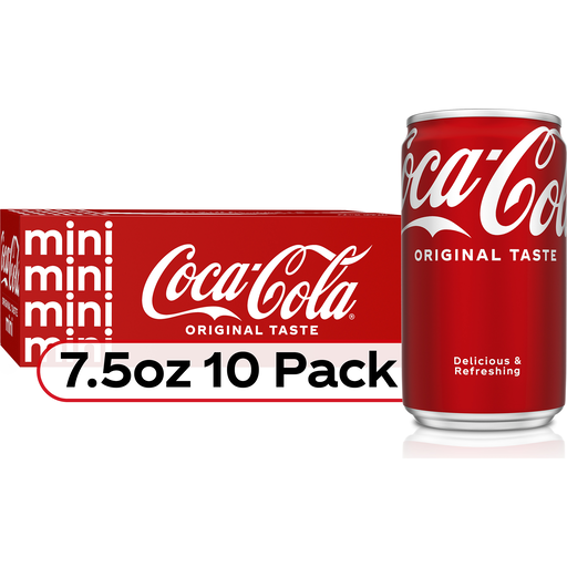 Coca-Cola Fridge Pack Cans, 7.5 Fl Oz