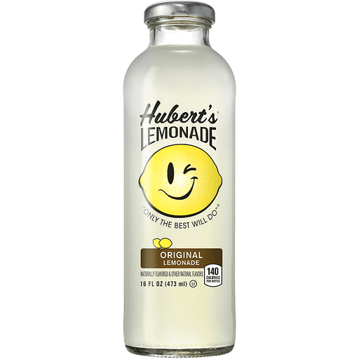 Hubert's Original Lemonade - 16 Fl Oz Glass Bottle