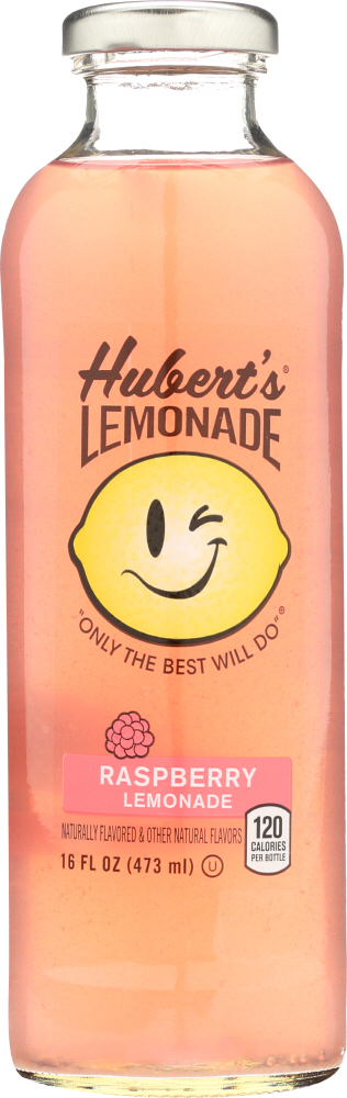 Hubert's Lemonade Raspberry Drink, 16 Fl Oz