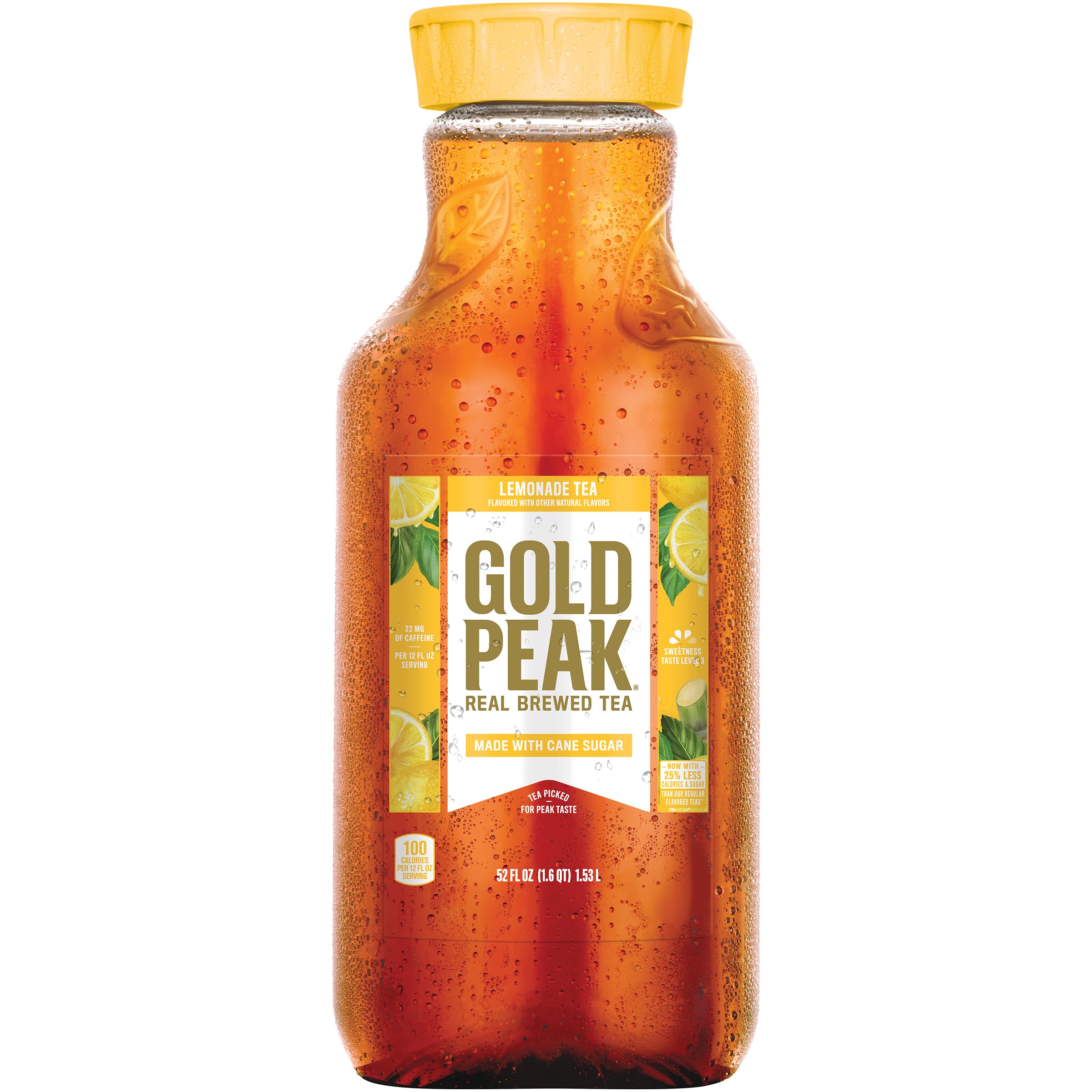 Gold Peak Lemonade Tea Bottle, 52 Fl Oz