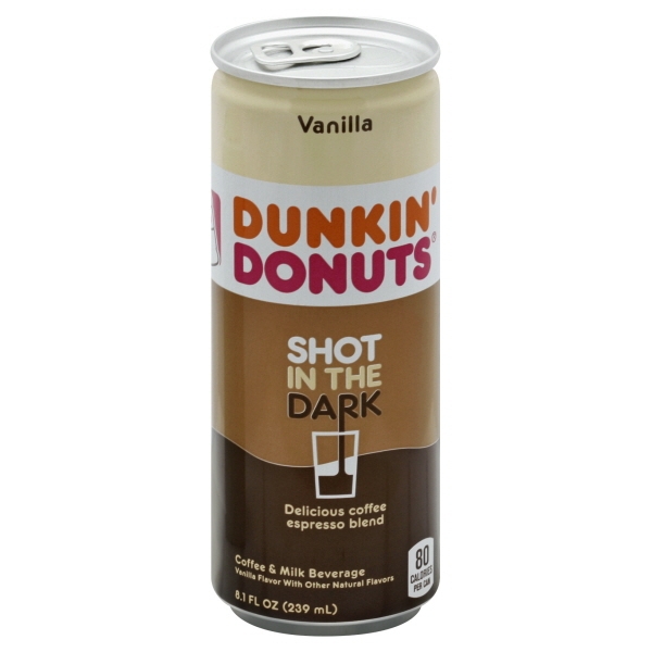 Dunkin' Donuts Shot In The Dark Vanilla - 8.4 Fl Oz Can