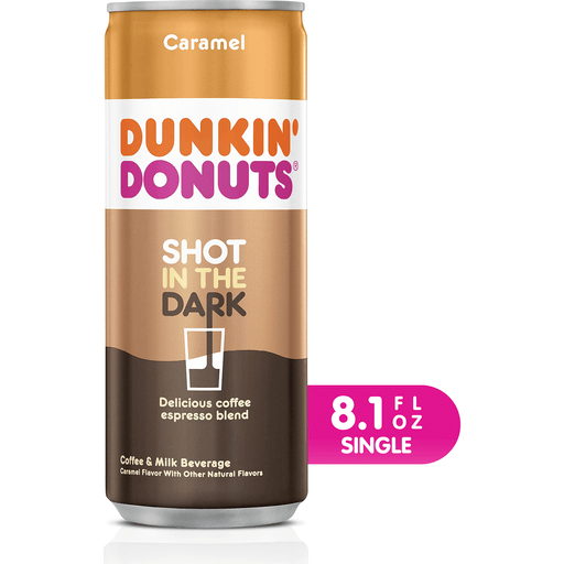 Dunkin' Donuts Shot In The Dark Caramel Can, 8.1 Fl Oz