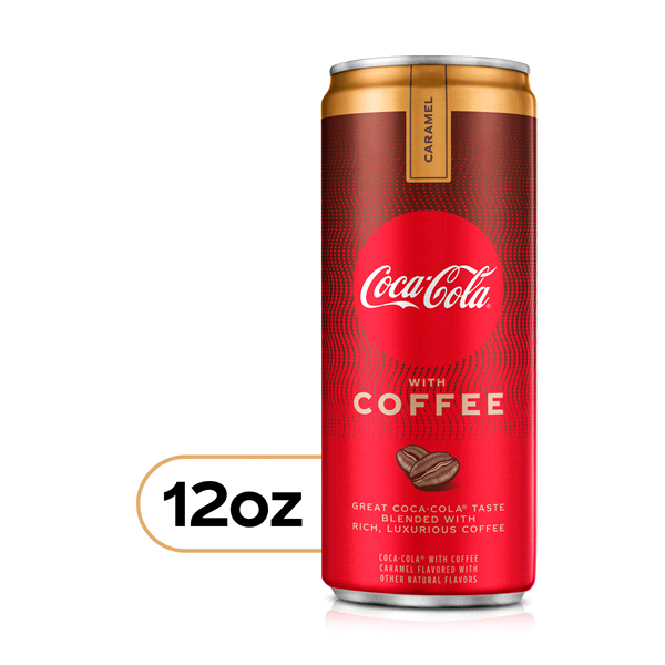 Coca-Cola With Coffee Caramel Can, 12 Fl Oz