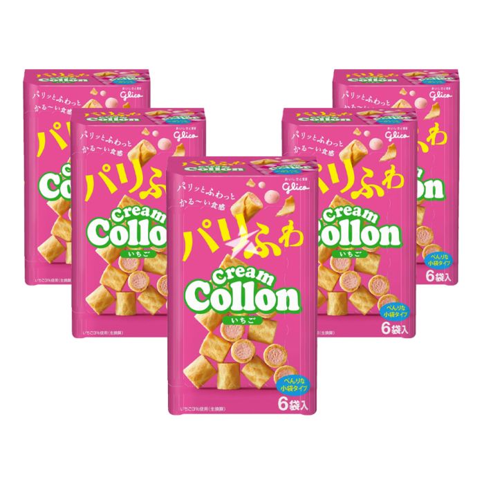Ciasteczka Collon Cream Strawberry 6P