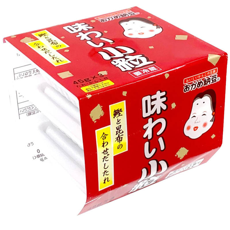 タカノフーズ おかめ納豆 味わい小粒 45g×3 の口コミ・評判