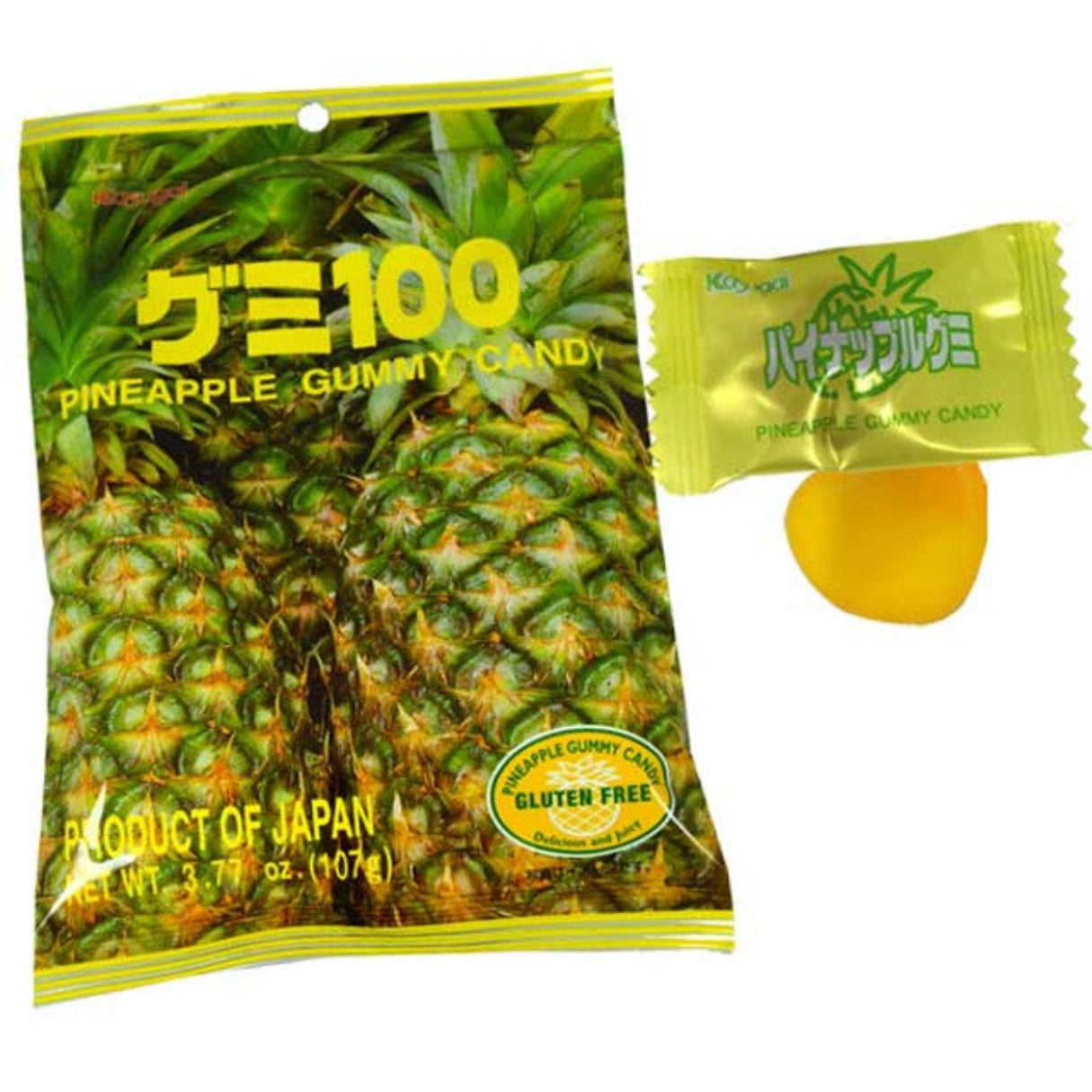 Kasugai Gummy Candy, Pineapple