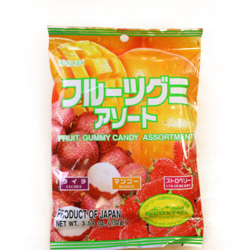 Kasugai Fruit Gummy Candy Assortment