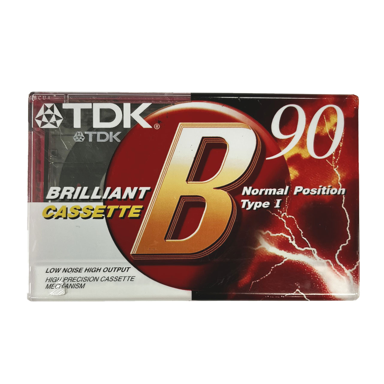 TDK B90 'brilliant' Ferric Blank Audio Cassette Tapes