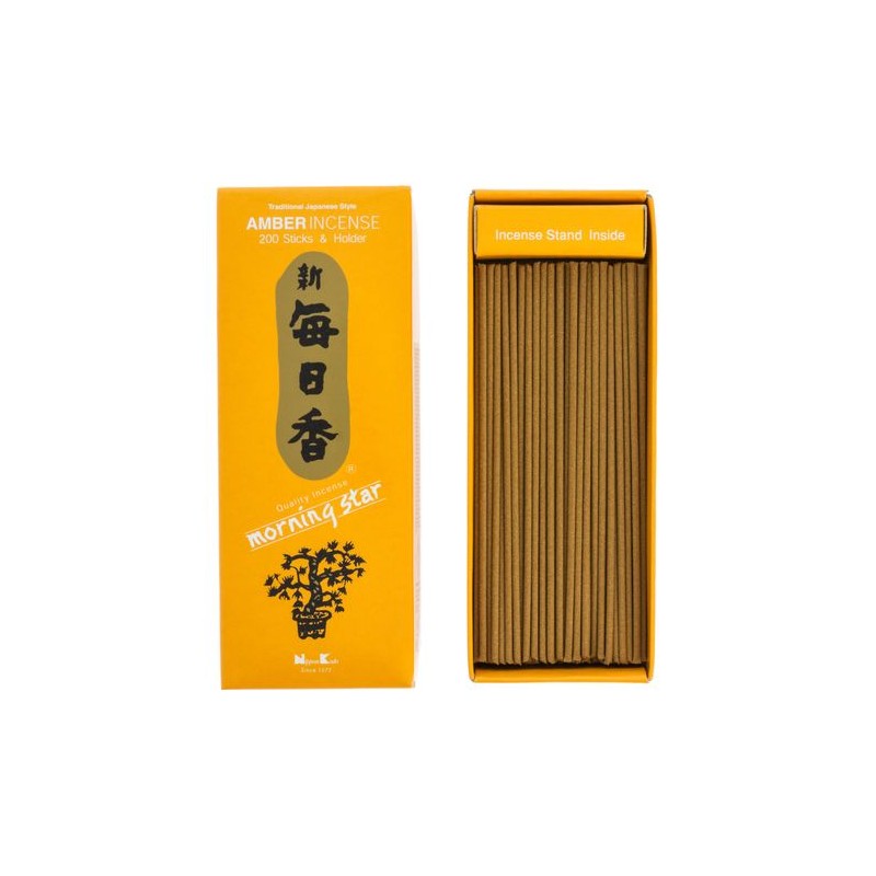 Nippon Kodo Morning Star Amber Incense 200s
