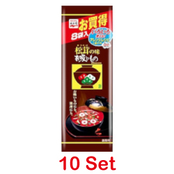 Nagatanien Matsutake Mushroom Taste Soup 8packs 【10 Set