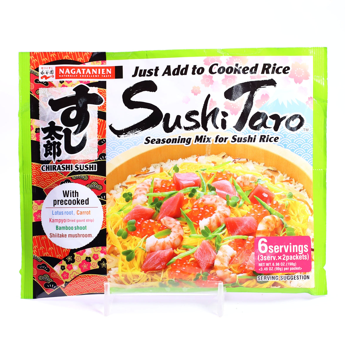 Nagatanien Sushi Taro Rice Mix